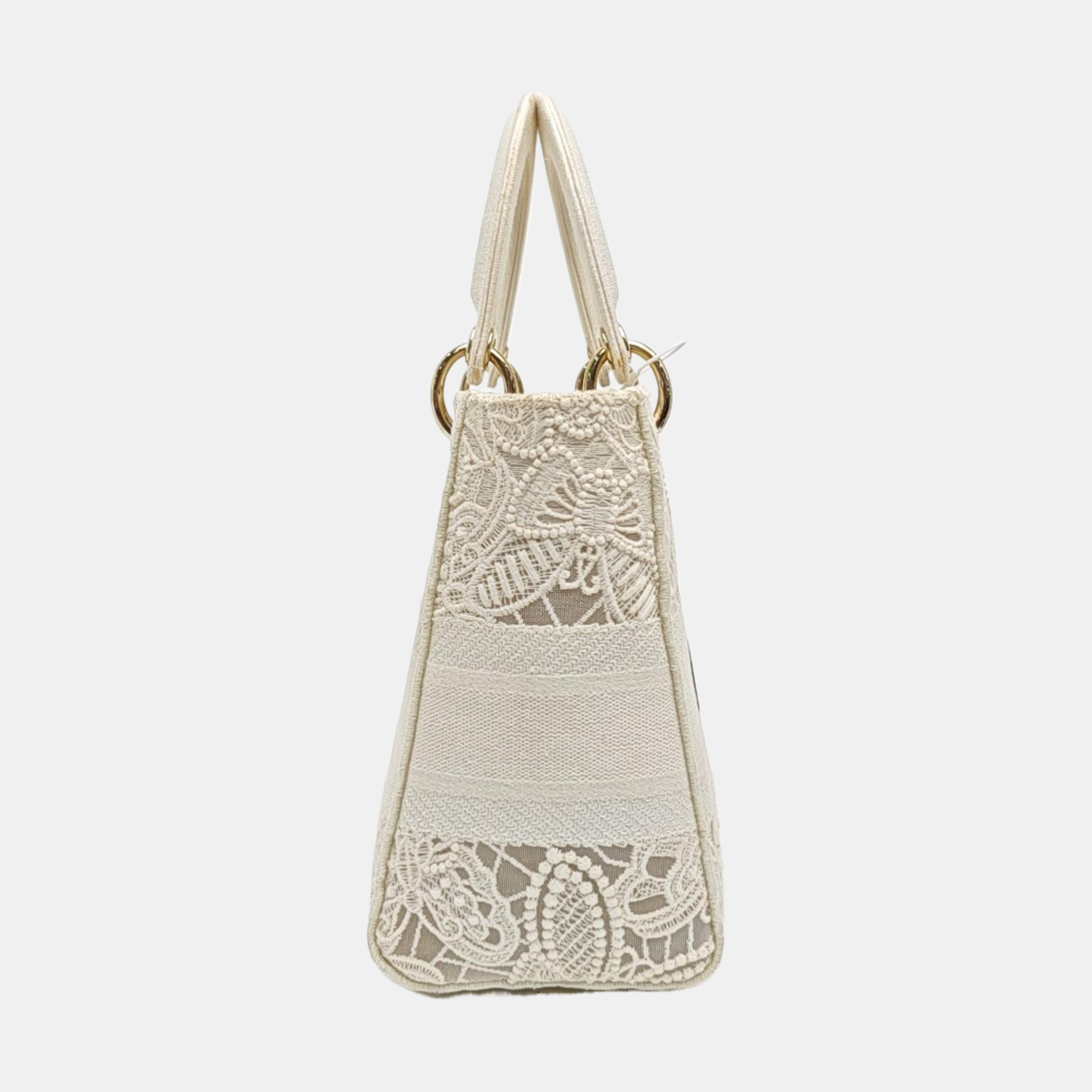 Lady D-Lite Medium Canvas White