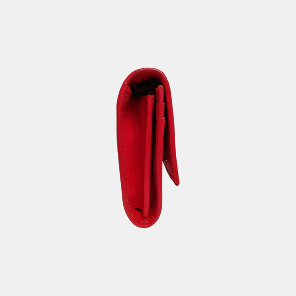 Authenticated pre-owned  Gancini Calfskin Red - Shoulder Bag at Looply