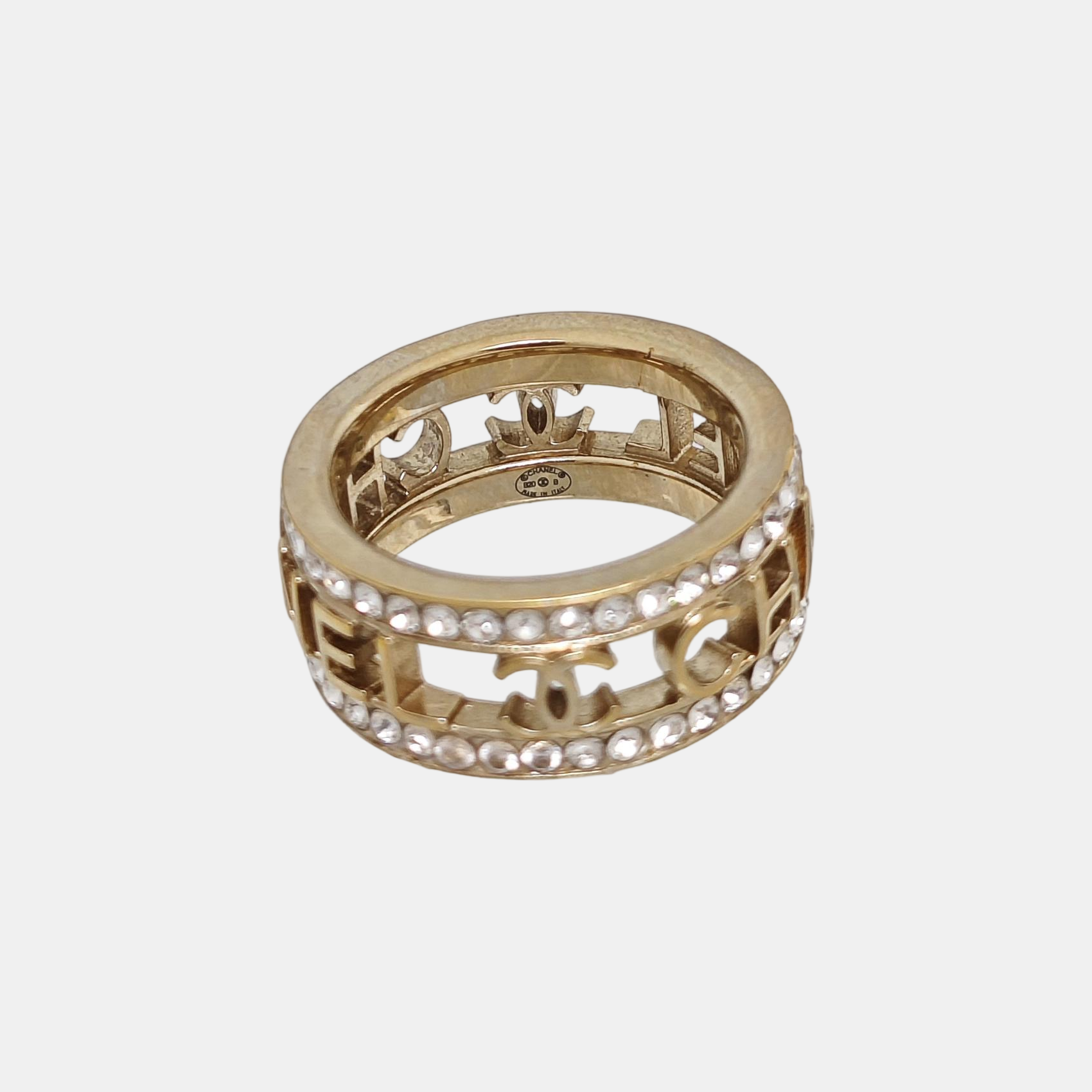 Metal Gold Ring EU 52