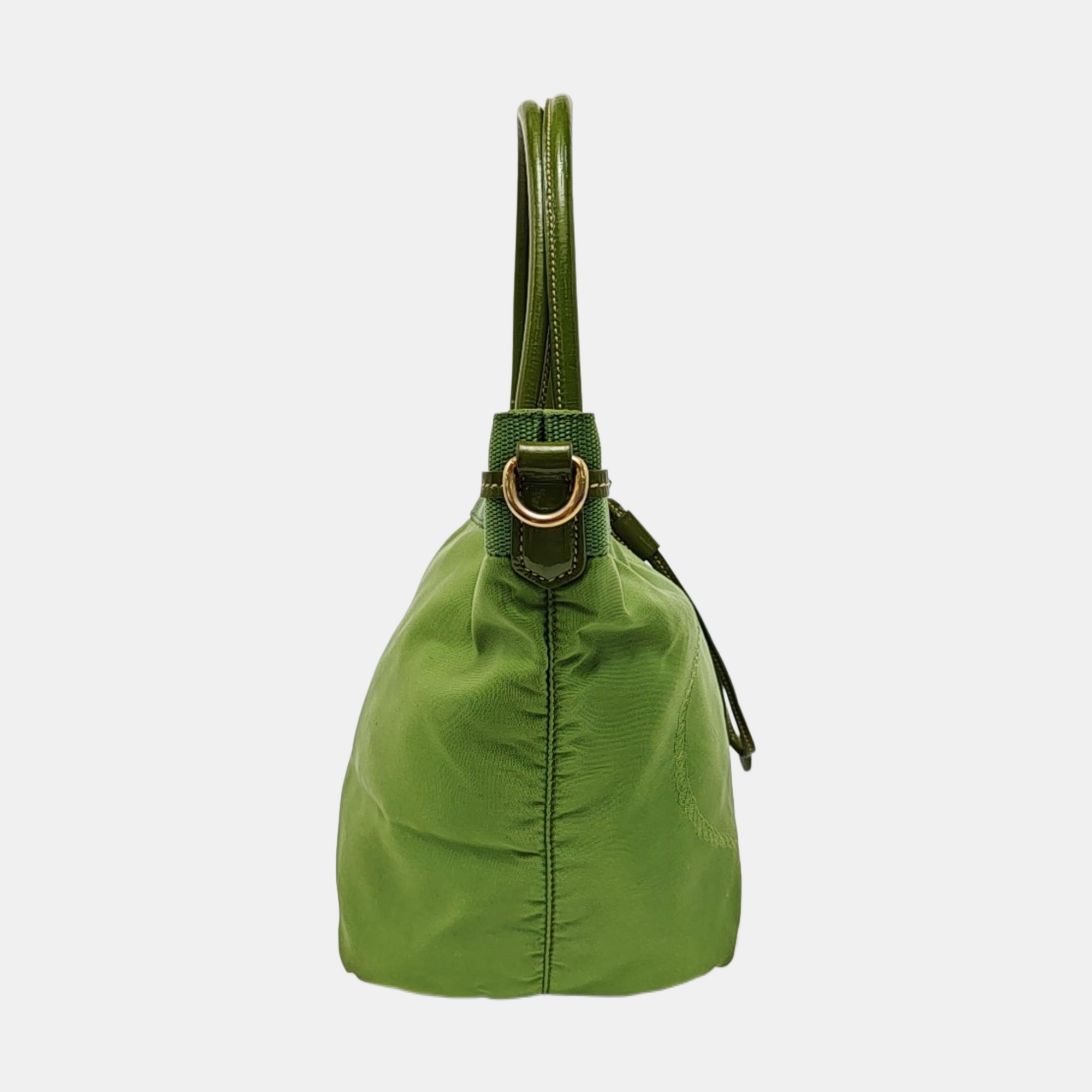 Nylon Tote Bag Green