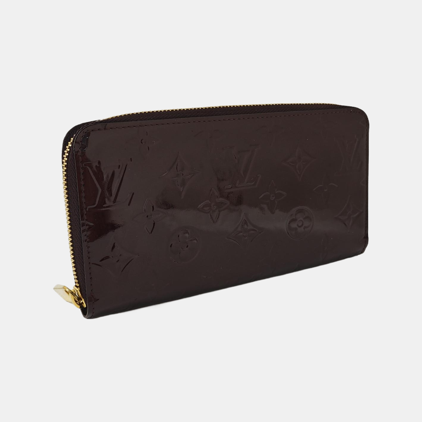 ZIPPY Patent Leather Red Wallet