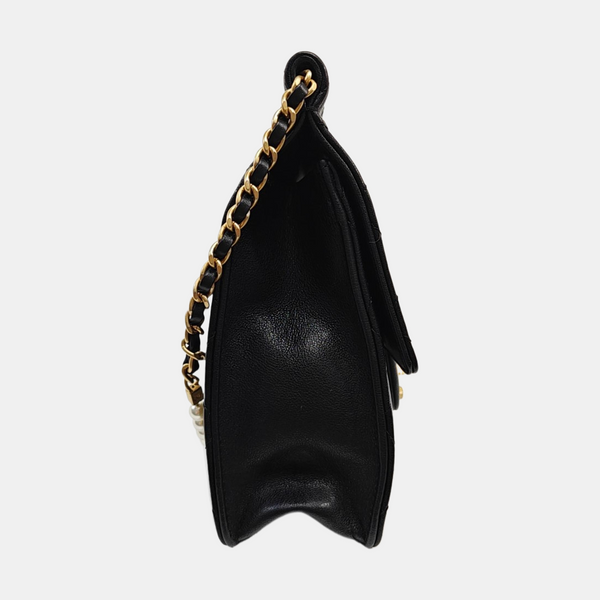 CLASSIC FLAP Mini Quilted Lambskin Black
