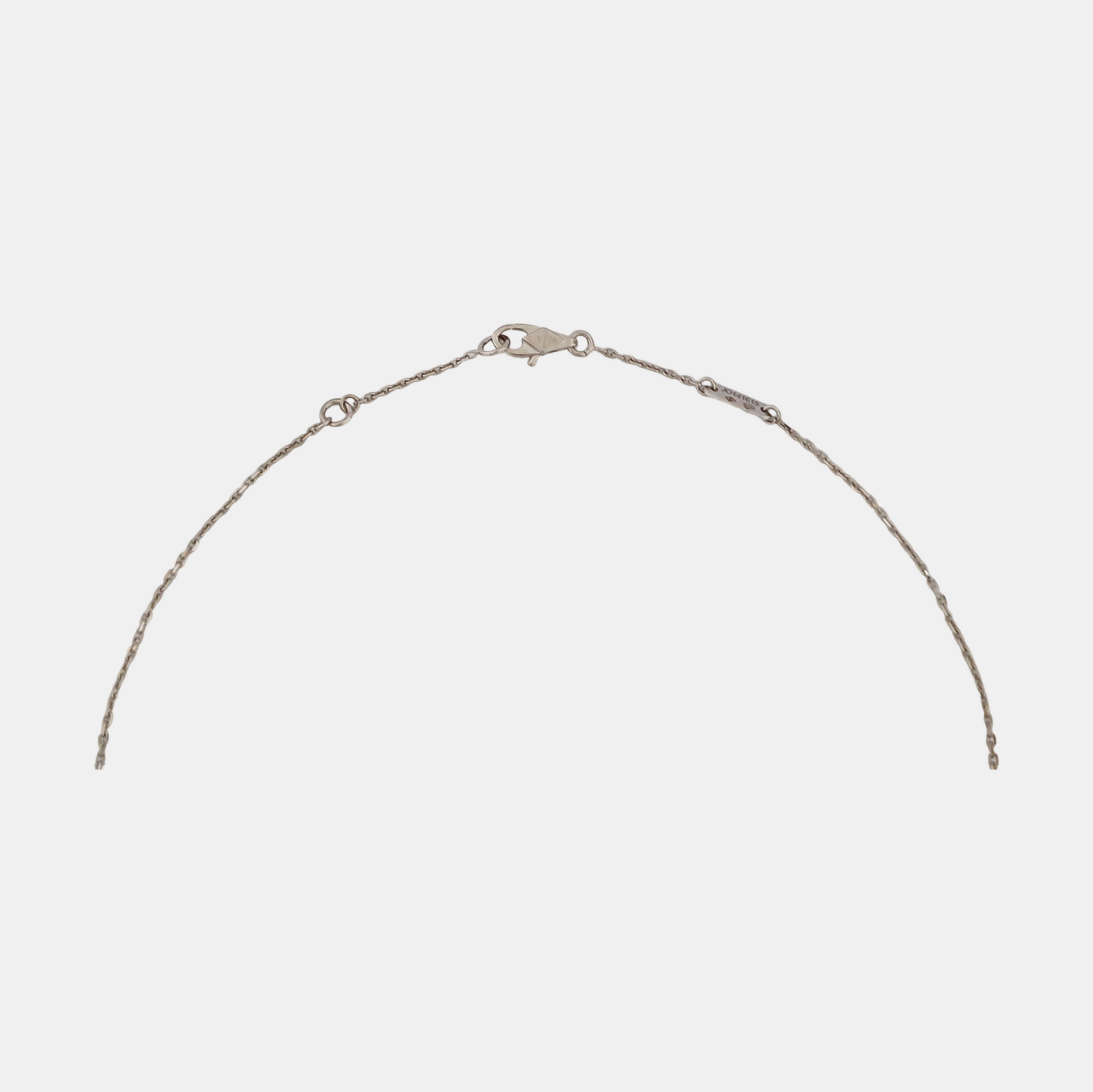 Frivole 18k White Gold Silver Necklace