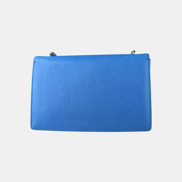 Ginny Calfskin Blue