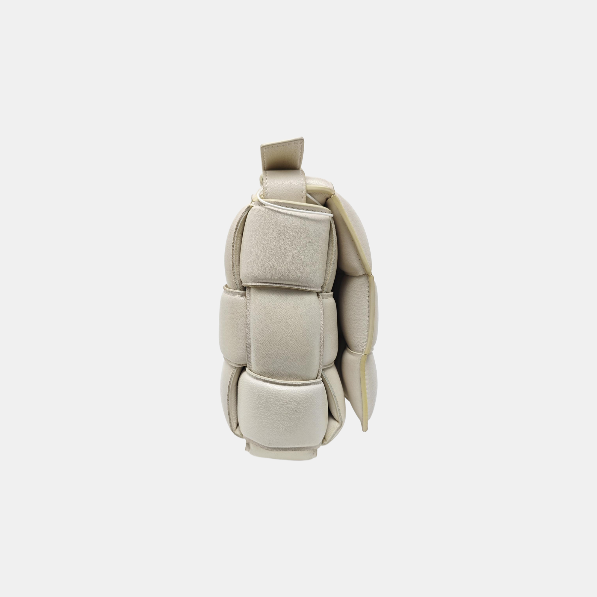 Cassette Medium Lambskin White