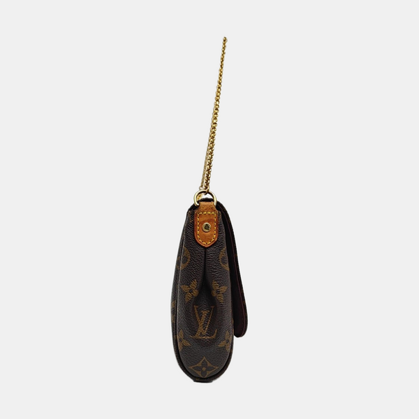 FAVORITE PM Monogram Coated Canvas Brown