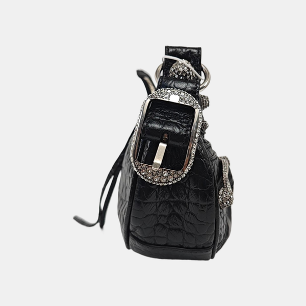 Le Cagole Small Calfskin Black