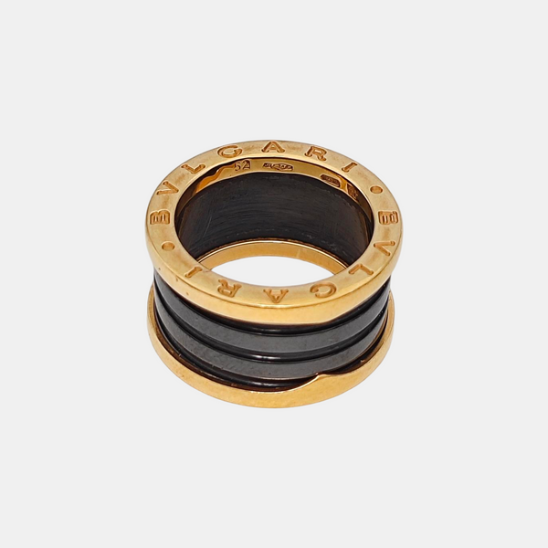 B.ZERO1 18k Rose Gold Ring EU 52