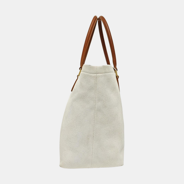 CABAS CELINE Large Canvas White