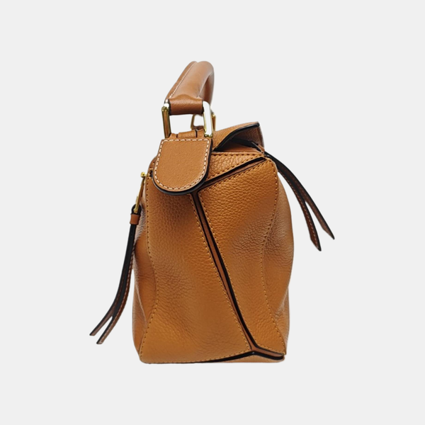 Puzzle Small Calfskin Brown