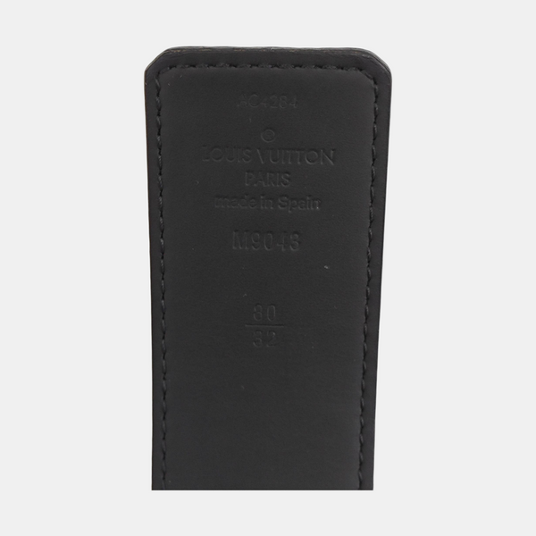 Coated Canvas Belt Black