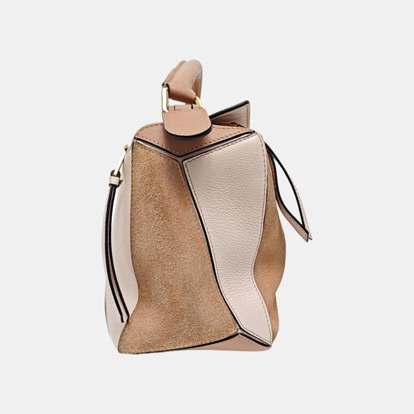 Puzzle Medium Calfskin Pink
