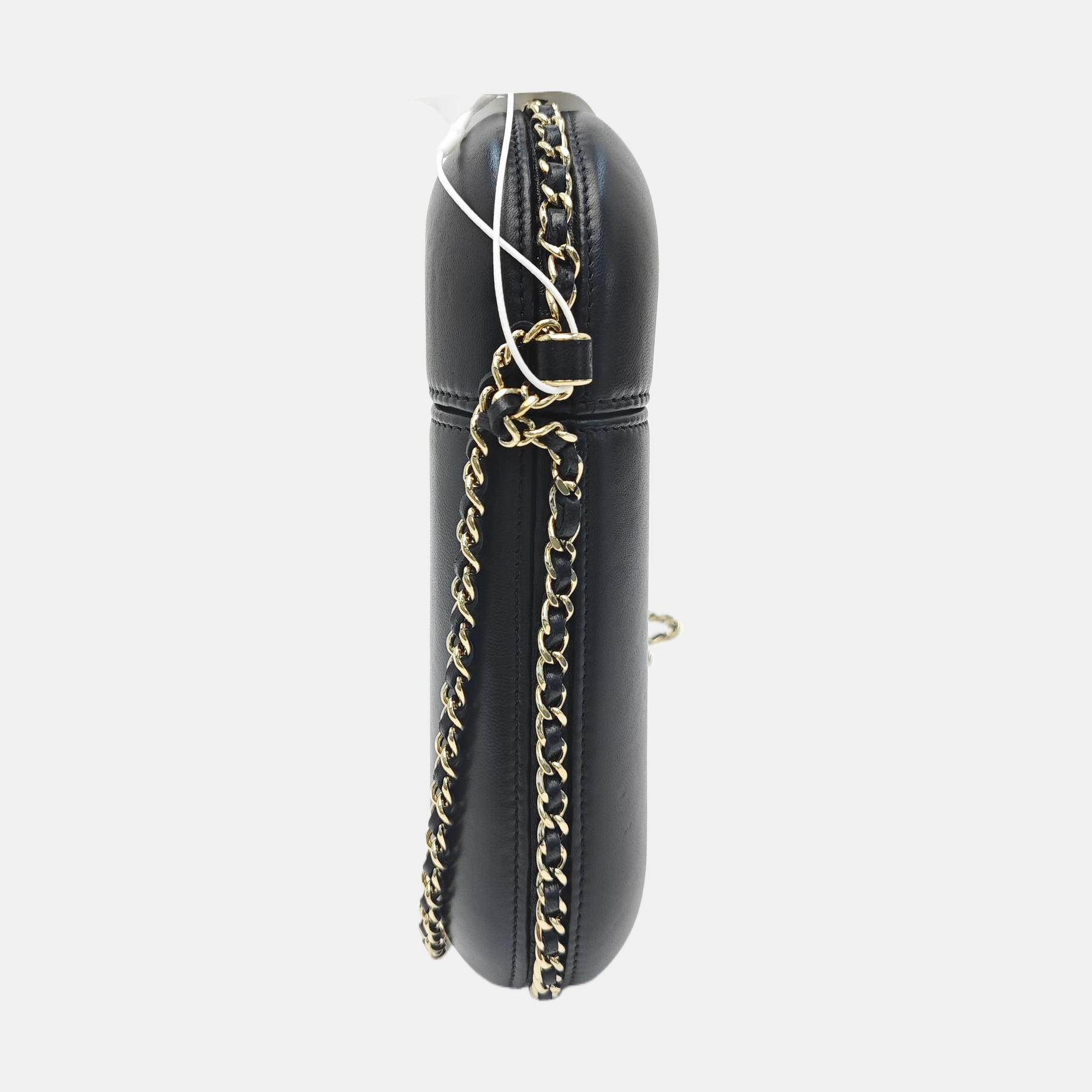 Lambskin Shoulder Bag Black