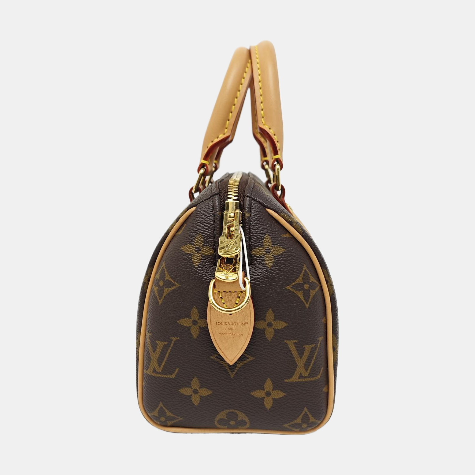 SPEEDY 20 Monogram Coated Canvas Brown
