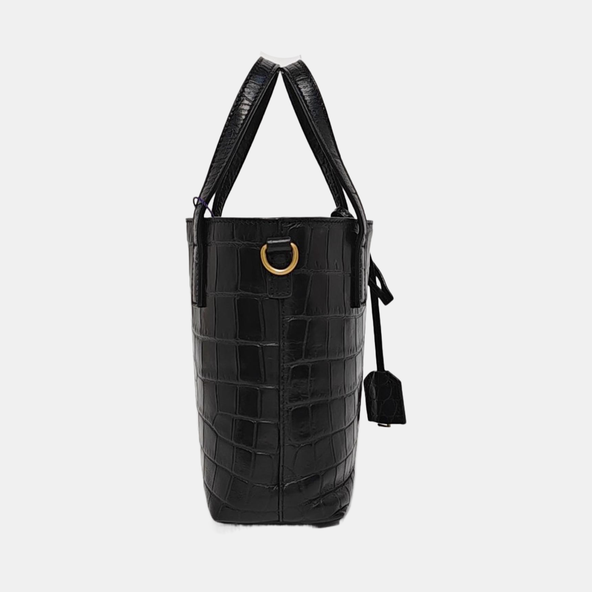 Calfskin Tote Bag Black