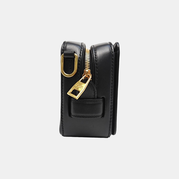 Calfskin Crossbody Bag Black