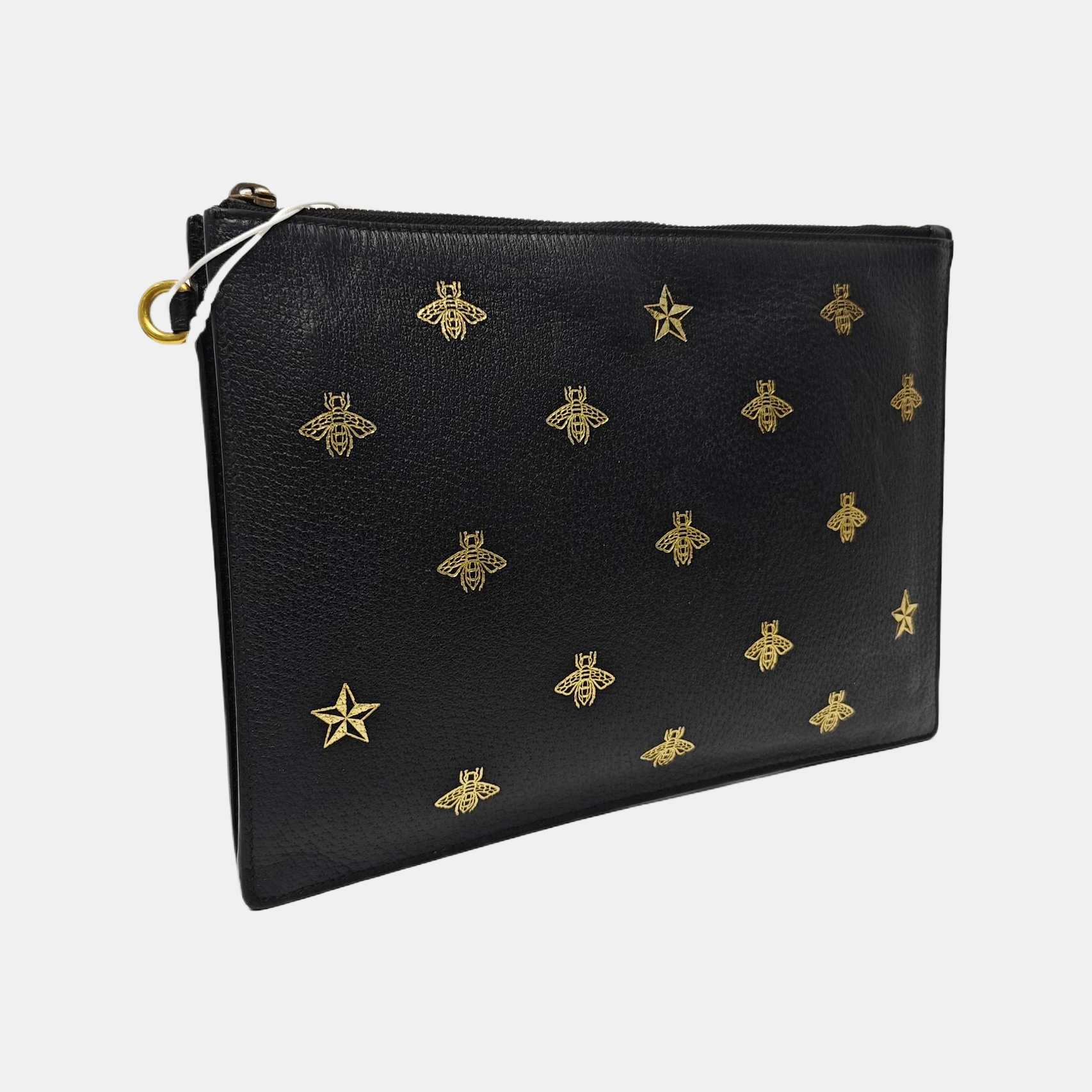 Calfskin Clutch Black