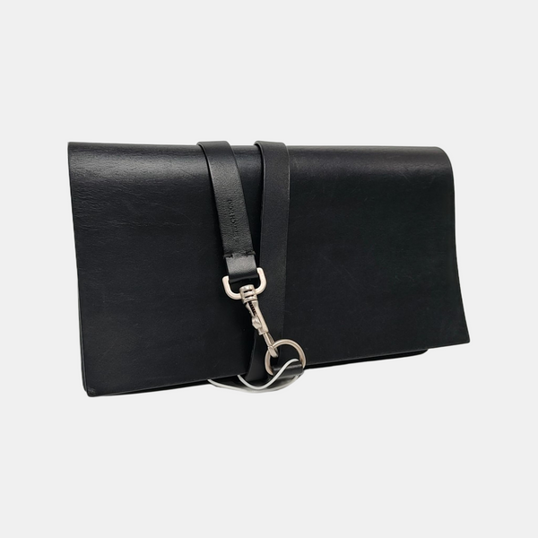 Leather Clutch Black