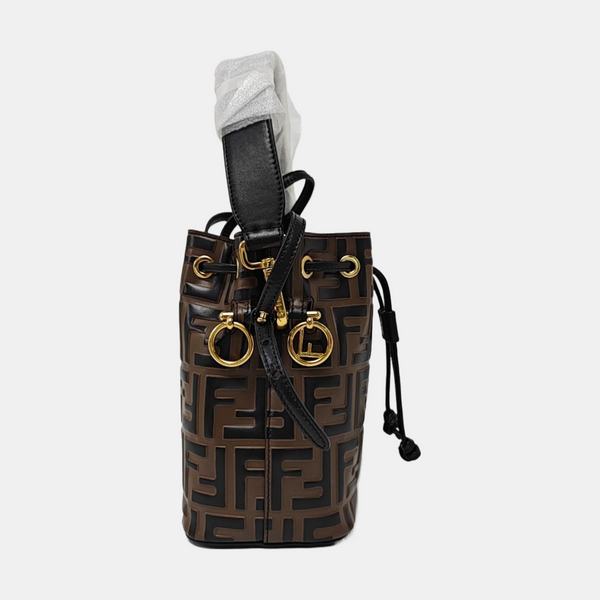 Mon Tresor Mini Monogram Calfskin Brown
