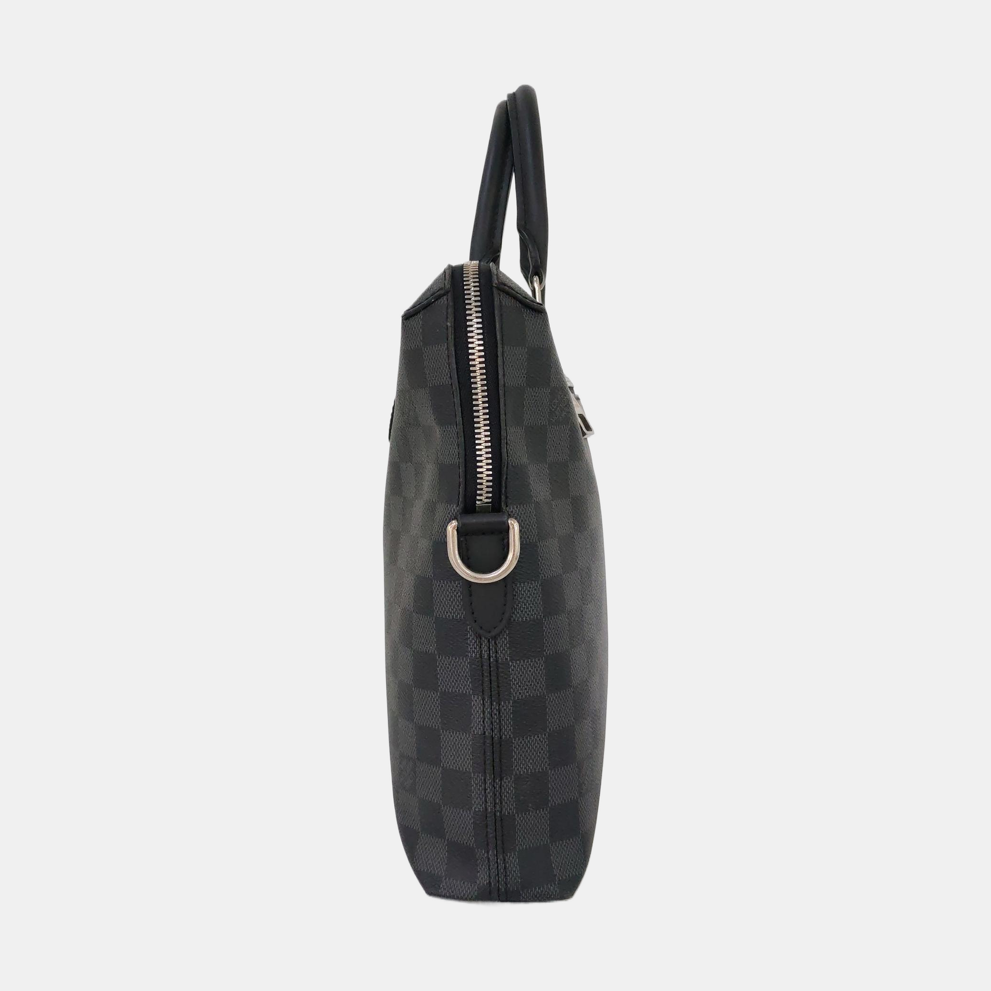 PORTE-DOCUMENTS Damier Graphite Coated Canvas Black