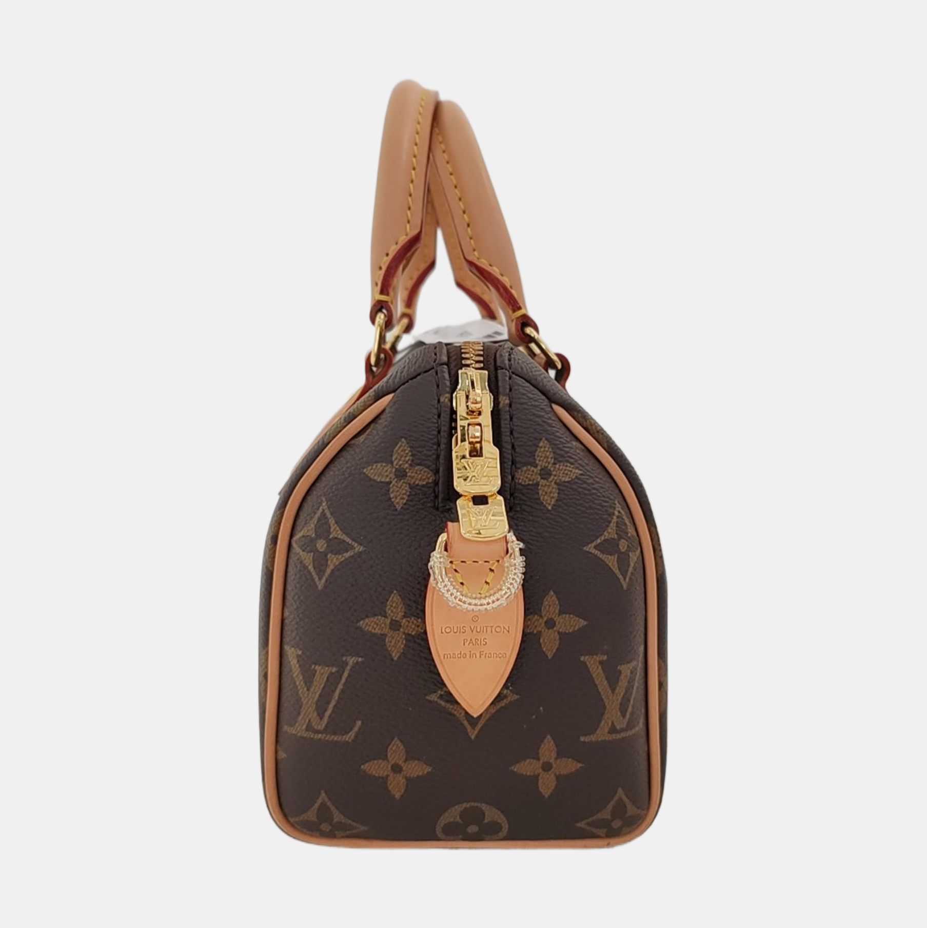 SPEEDY 20 Monogram Coated Canvas Brown