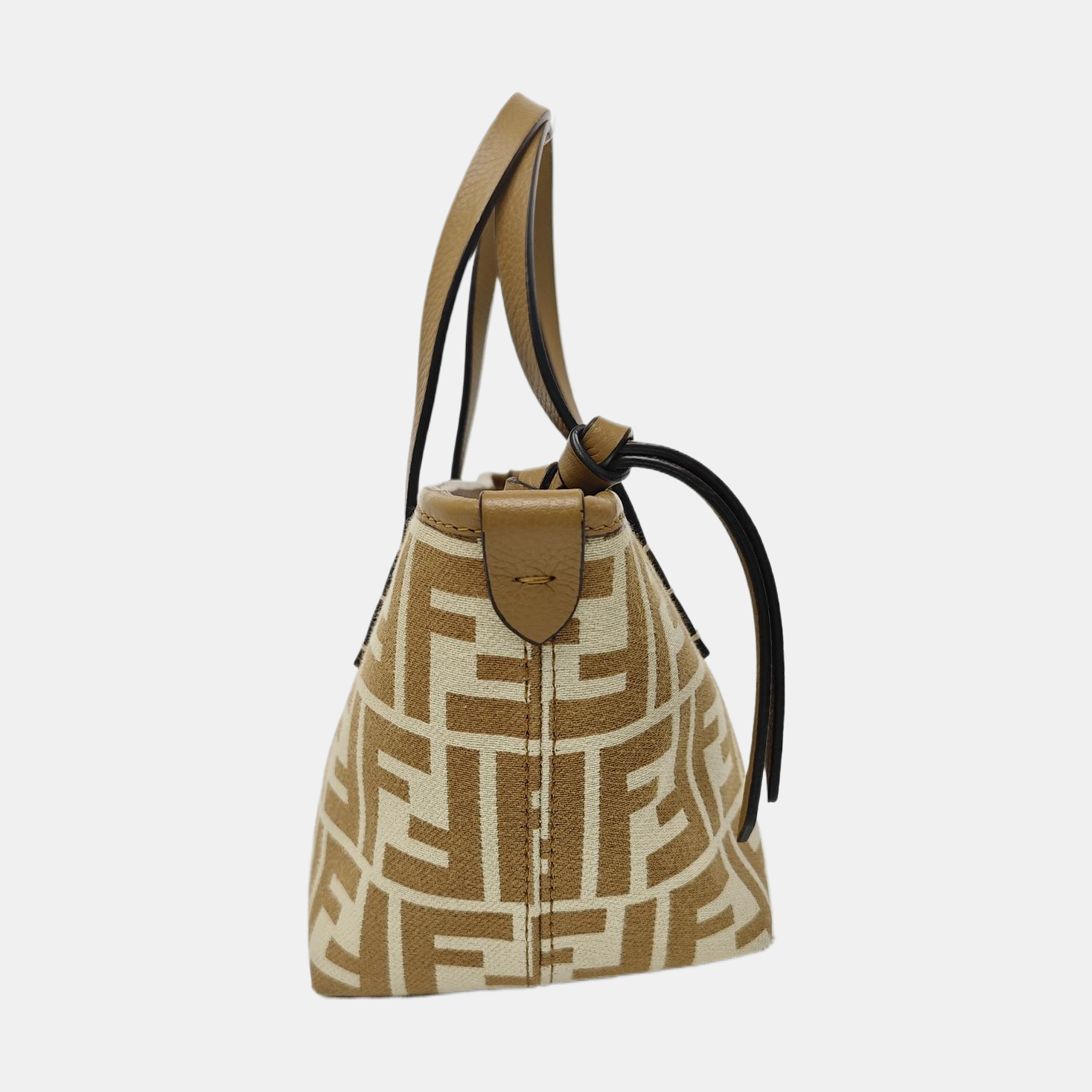Canvas Shoulder Bag Beige