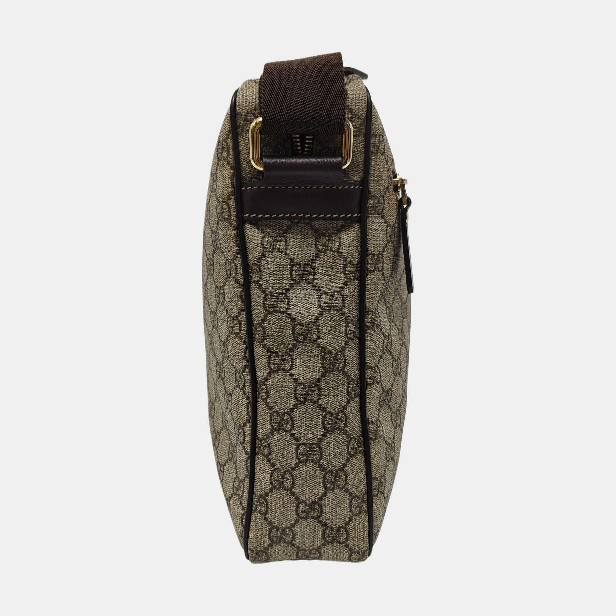 GG Supreme Monogram Coated Canvas Beige