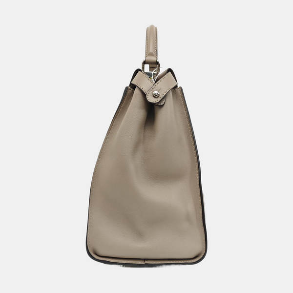 Peekaboo Large Calfskin Gray