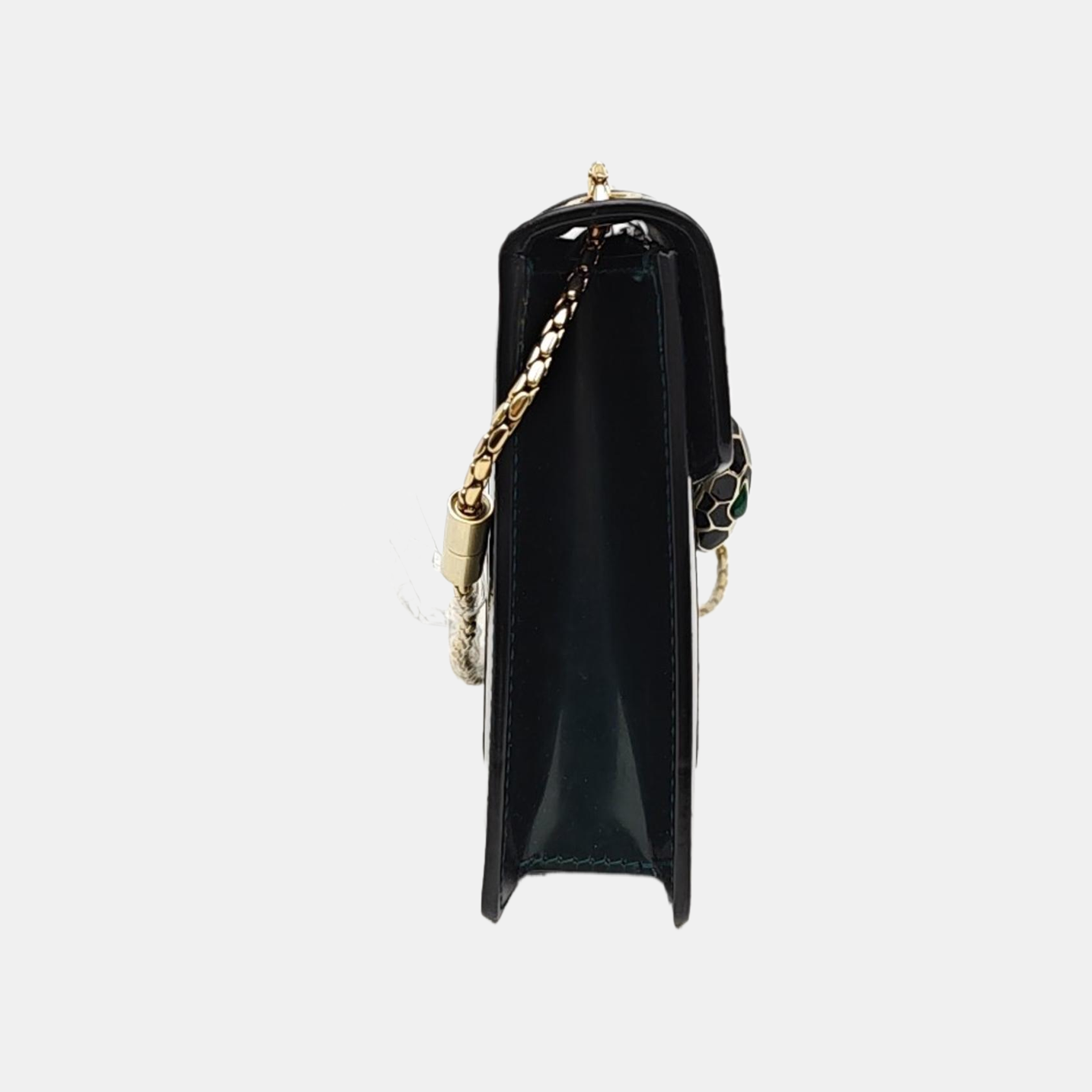 SERPENTI FOREVER Small Patent Leather Green