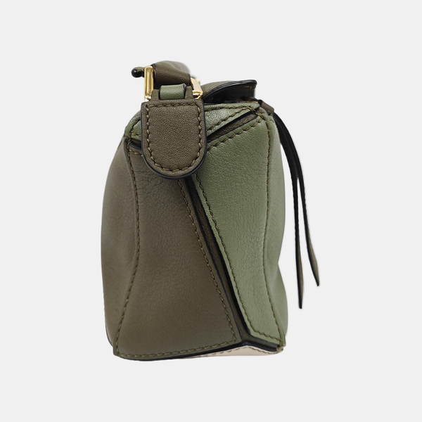 Puzzle Mini Calfskin Multicolor