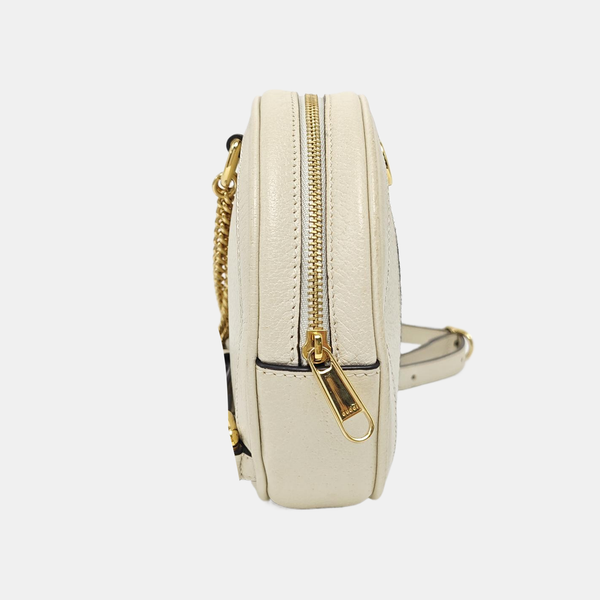 Ophidia Mini Calfskin White