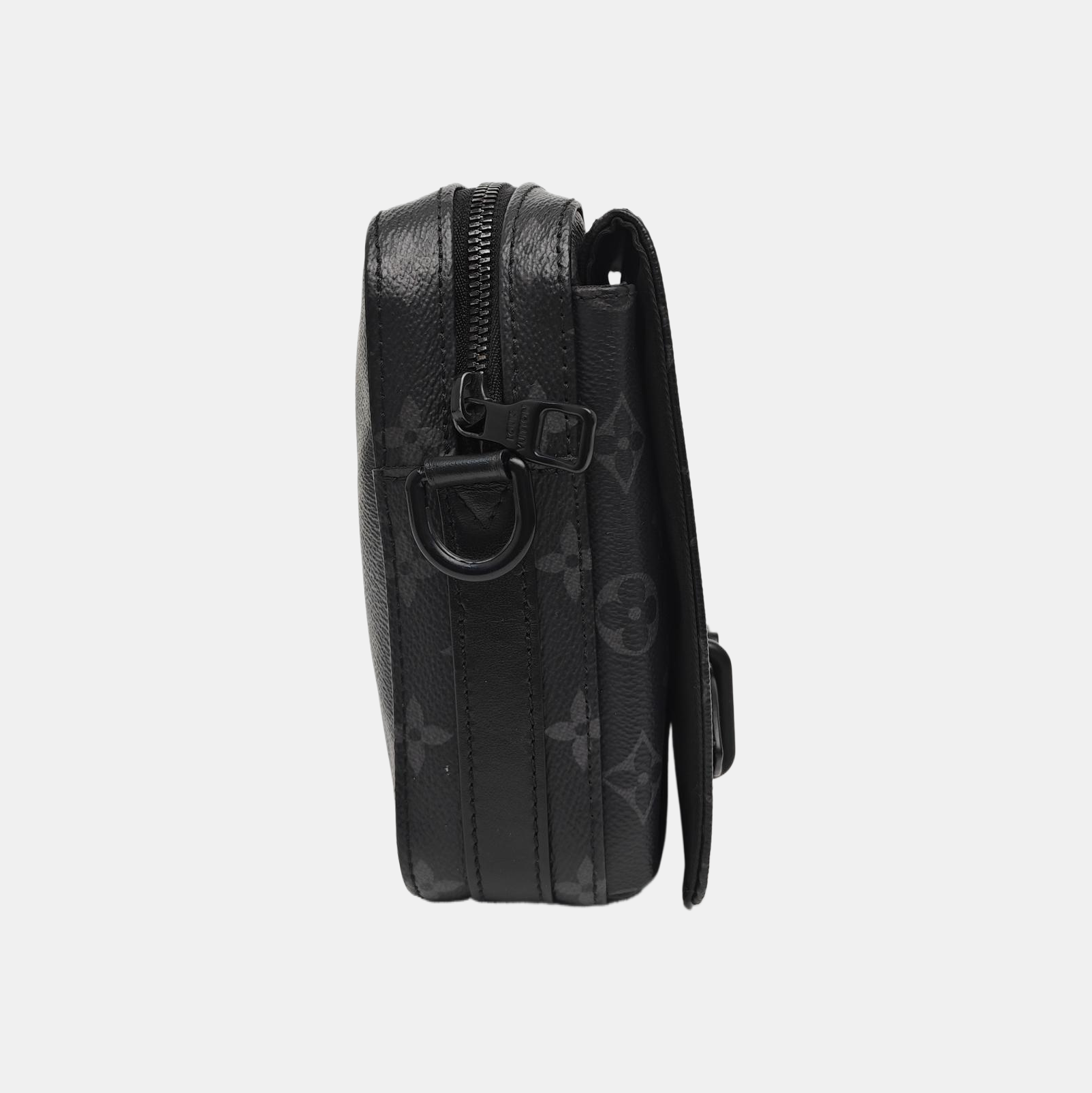 STEAMER Monogram Coated Canvas Black