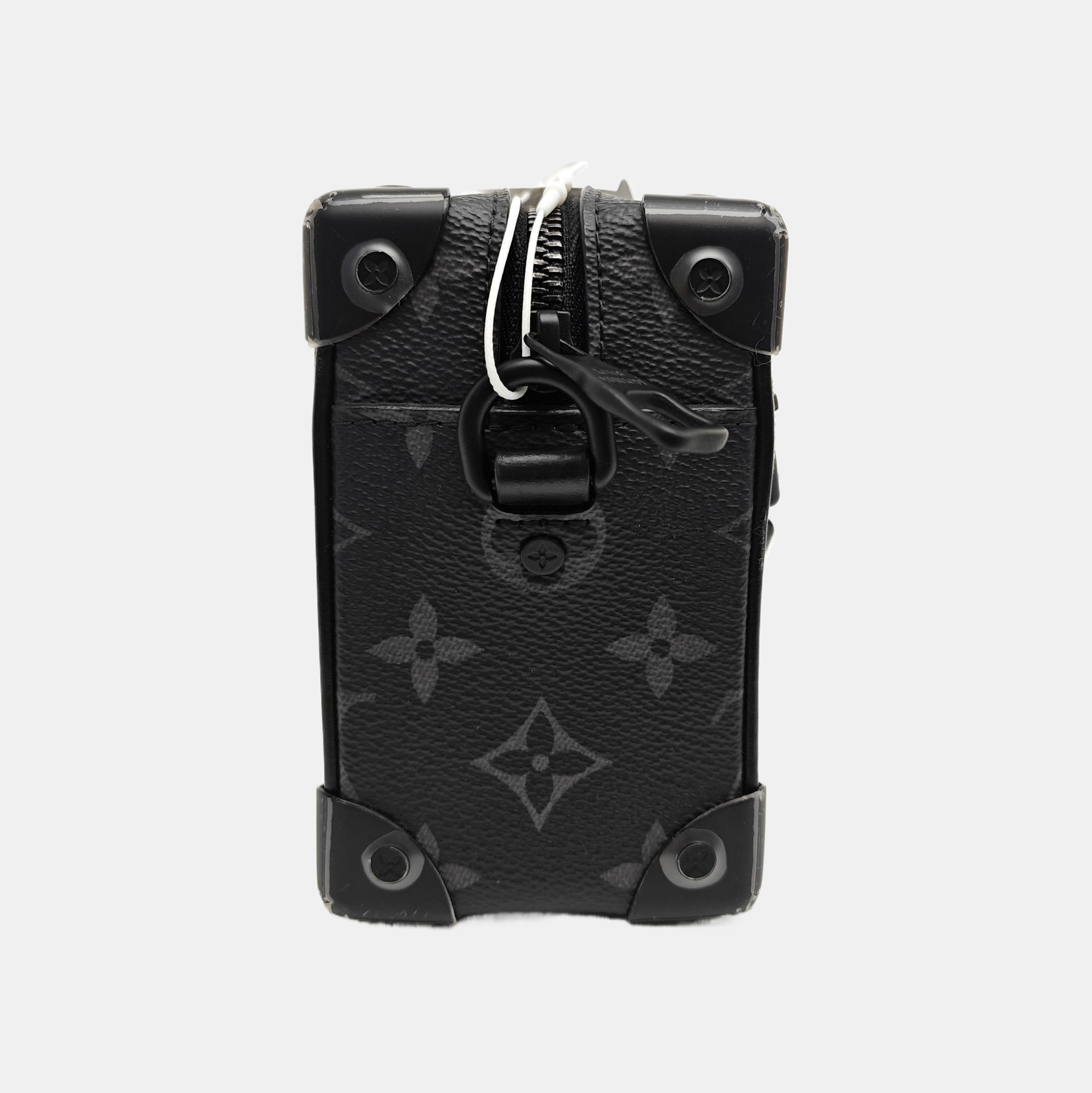 SOFT TRUNK Mini Monogram Coated Canvas Black