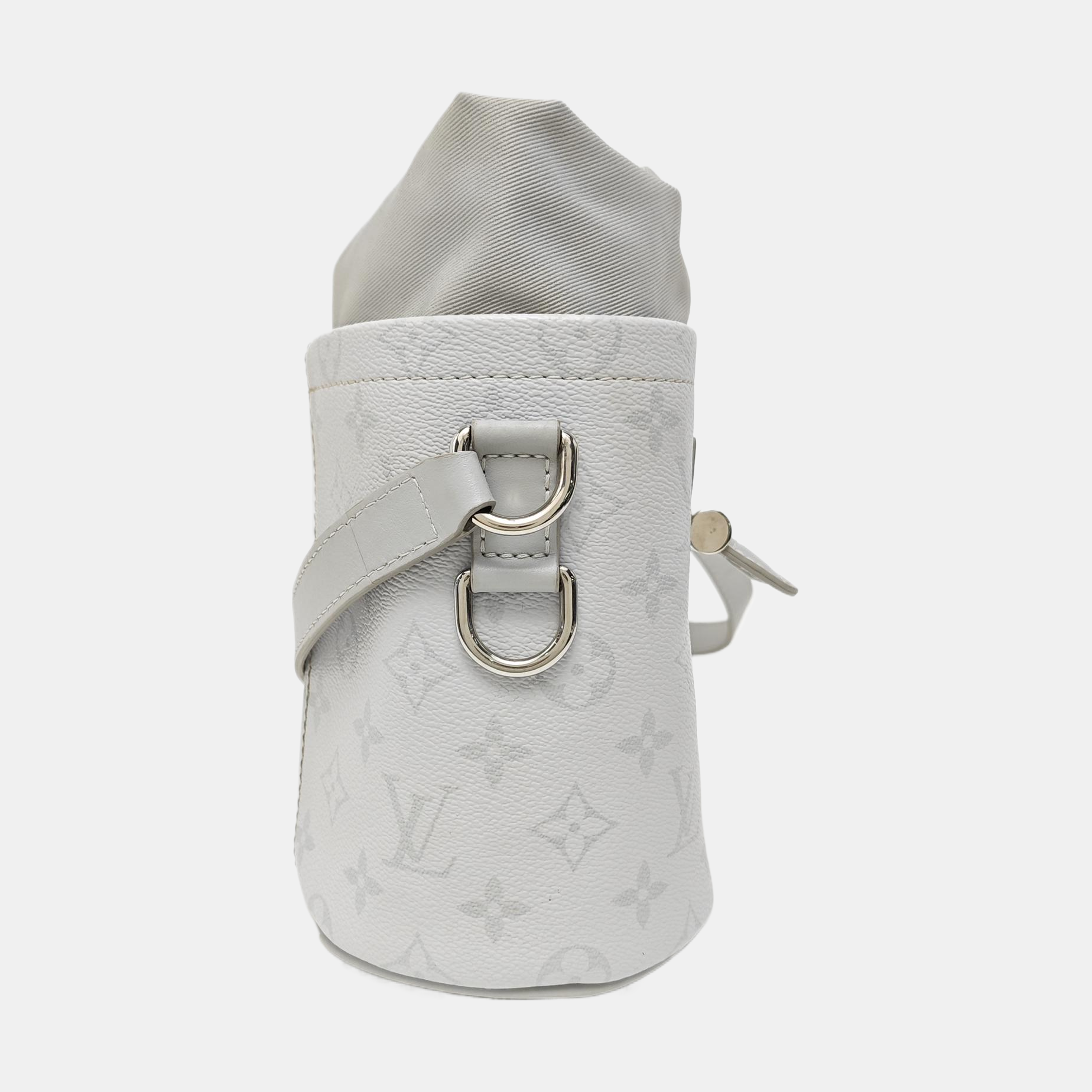 CHALK Monogram Coated Canvas Gray