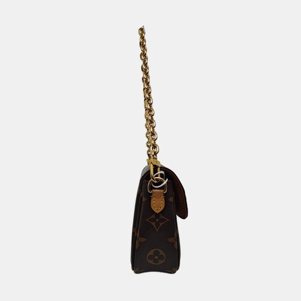 IVY Monogram Coated Canvas Brown