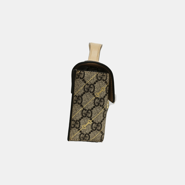 Authenticated pre-owned  Padlock Mini Monogram Canvas Beige - Shoulder Bag at Looply