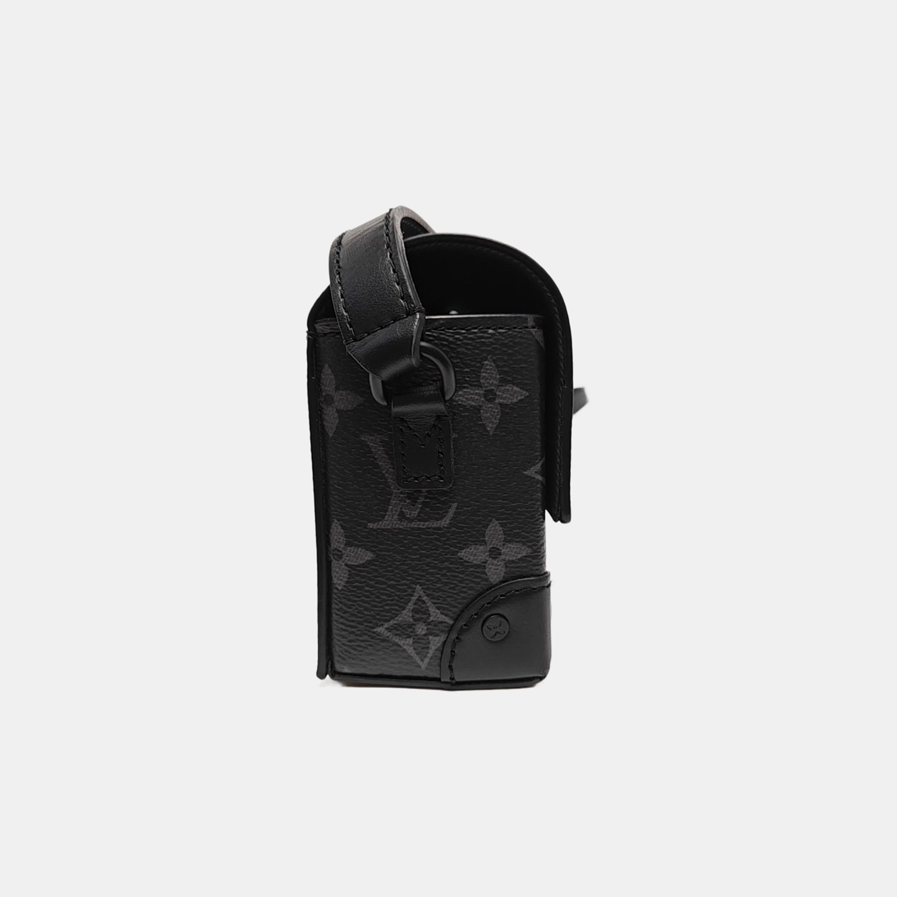 STEAMER Mini Monogram Coated Canvas Black