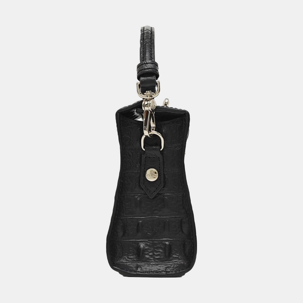 Calfskin Shoulder Bag Black