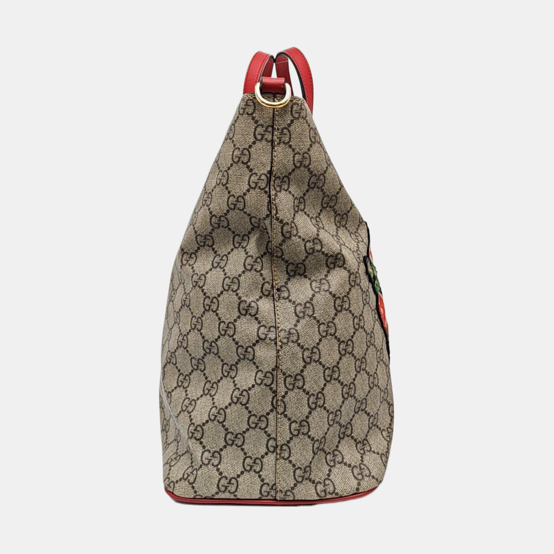 Monogram Coated Canvas Tote Bag Beige