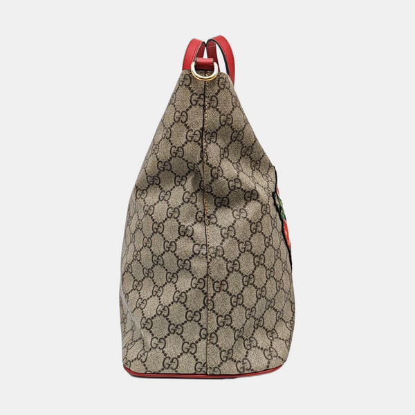 Monogram Coated Canvas Tote Bag Beige