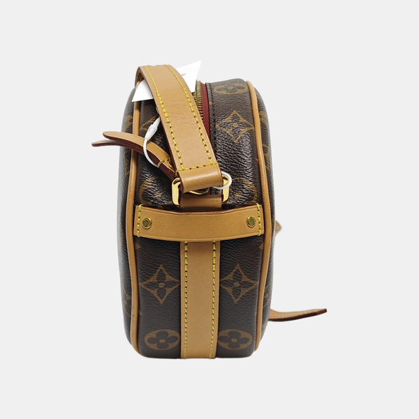 BOITE CHAPEAU PM Monogram Coated Canvas Brown
