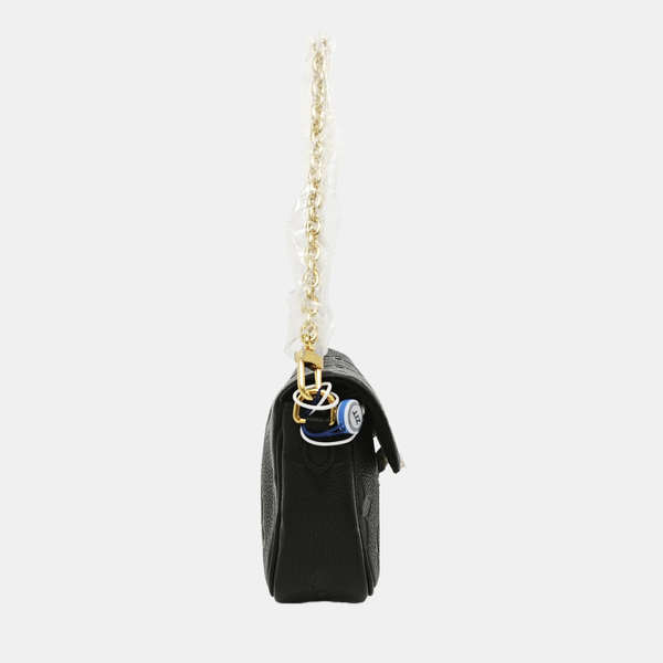 IVY Monogram Calfskin Black