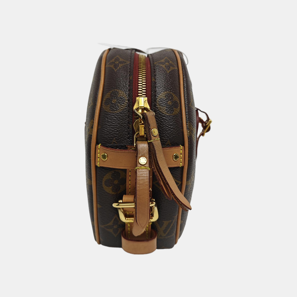 BOITE CHAPEAU MM Monogram Coated Canvas Brown