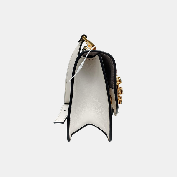 Miu Lady Calfskin White