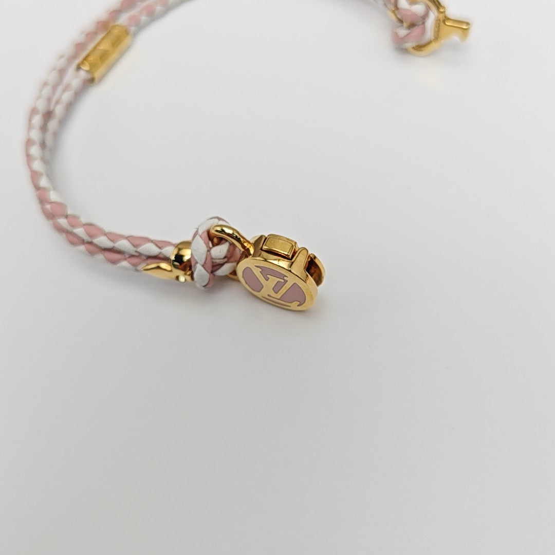 Leather White Bracelet