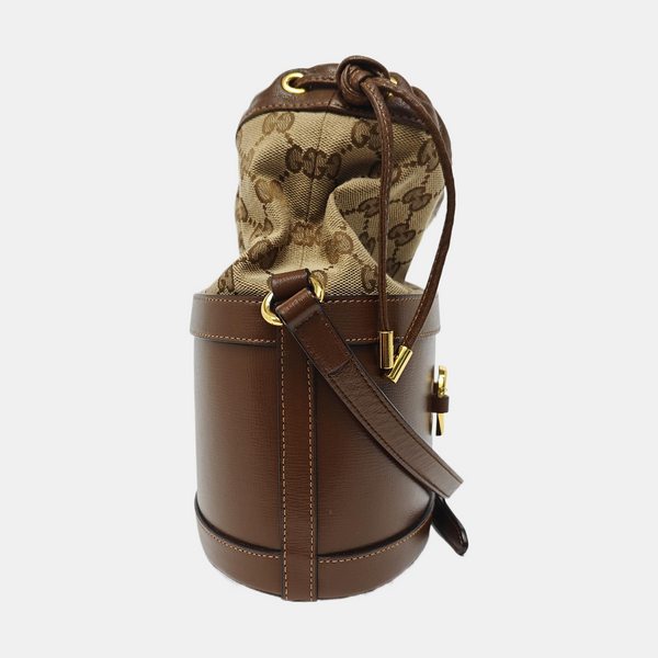 Horsebit 1955 Small Monogram Calfskin Brown