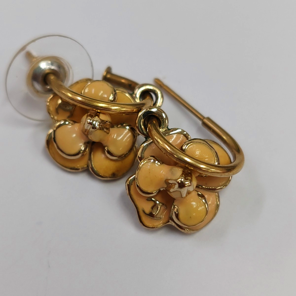 Metal Pink Earrings