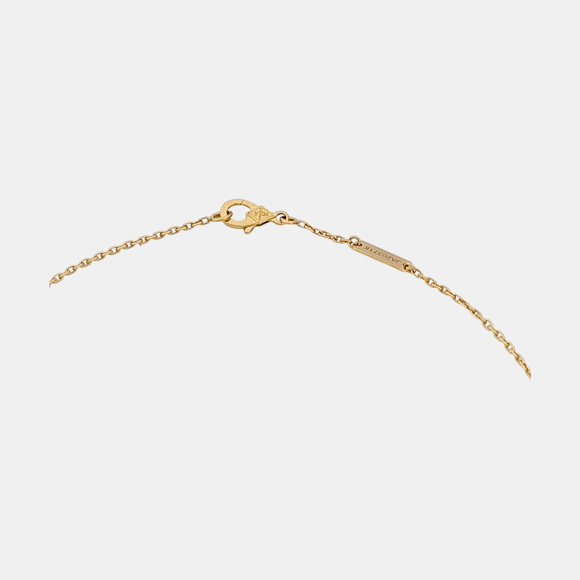 Vintage Alhambra 18k Gold Necklace