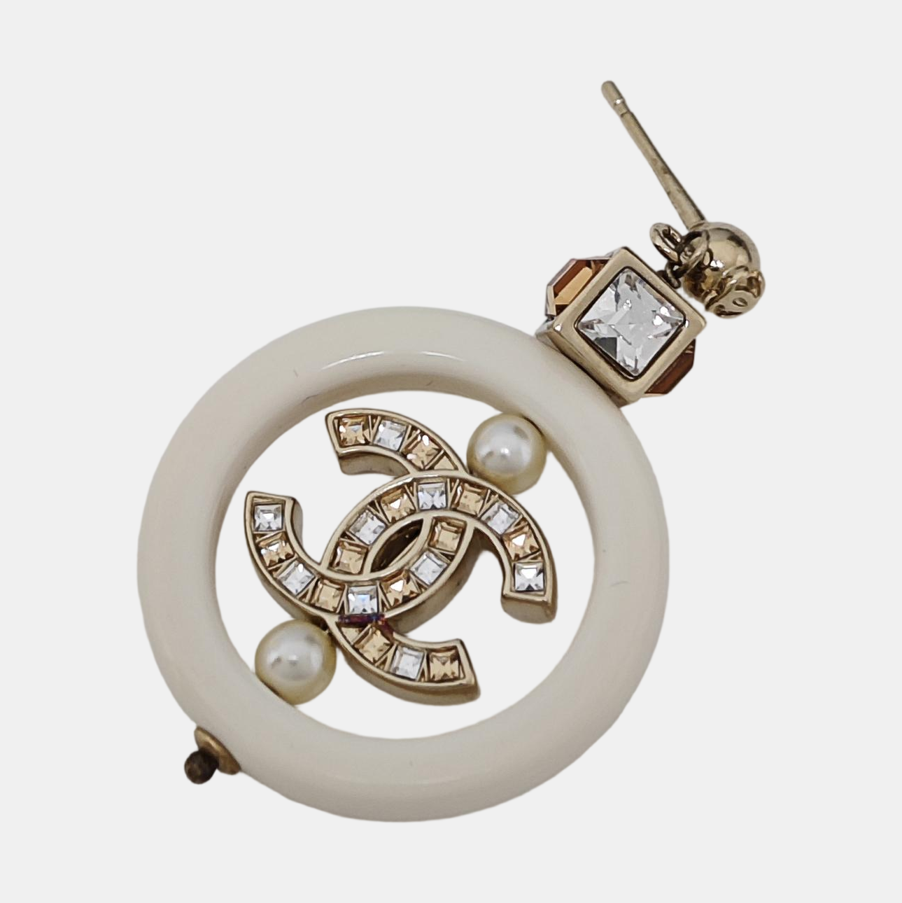 Metal Gold Stud Earrings