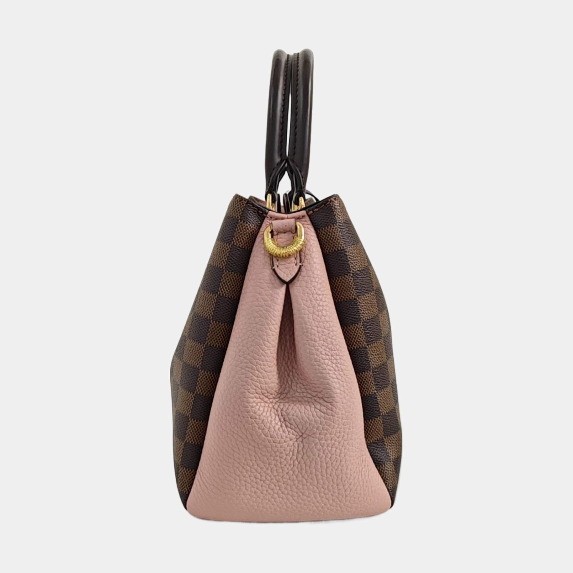 BRITTANY BB Damier Ebene Coated Canvas Brown